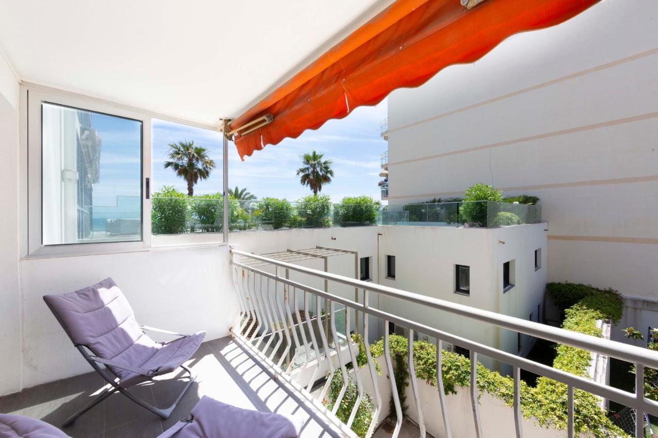 Modern Apartment 2 Bedrooms Quiet Terrace In A Palm Beach Area, 30 Meters From Seaside カンヌ エクステリア 写真